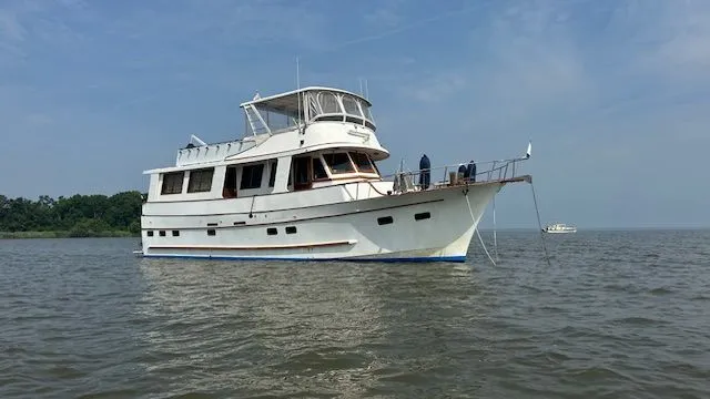 Slide: The Image of Marine Trader Widebody Trawler Motor Yacht 1989 - 0