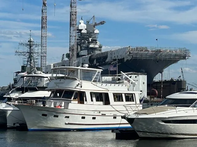 Slide: The Image of Marine Trader Widebody Trawler Motor Yacht 1989 - 1