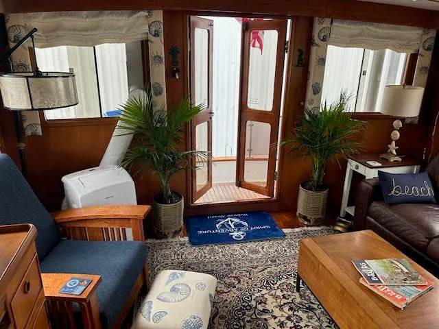 Slide: The Image of Marine Trader Widebody Trawler Motor Yacht 1989 - 13