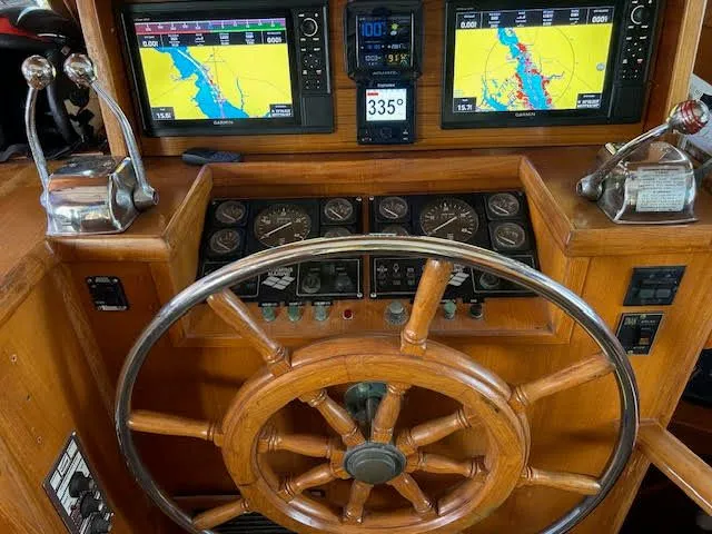 Slide: The Image of Marine Trader Widebody Trawler Motor Yacht 1989 - 28