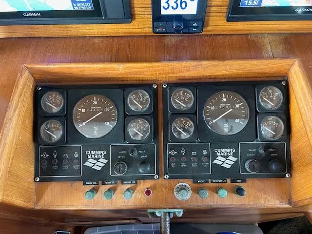 Slide: The Image of Marine Trader Widebody Trawler Motor Yacht 1989 - 29