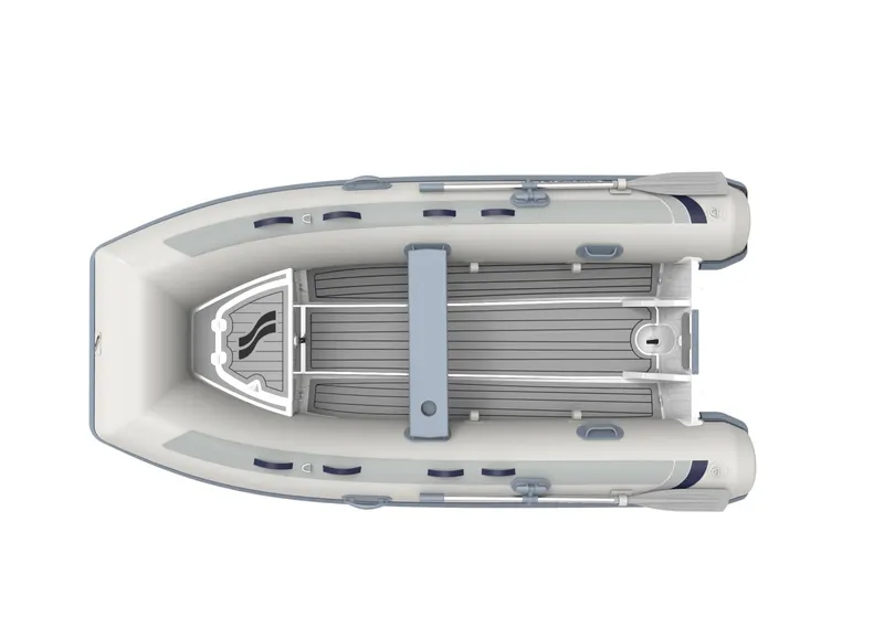 Slide: The Image of Manufacturer Provided Image: Top view of a 2020 Highfield Classic 310 inflatable boat. - 13