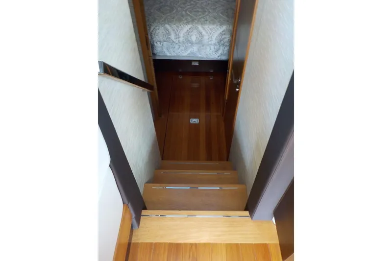 Slide: The Image of 2018 Tiara Yachts 39 Coupe helm with Garmin navigation and control systems. - 19