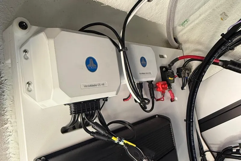 Slide: The Image of Electrical components and wiring inside a 2026 Viaggio LOGO Z22S-CC vehicle. - 21