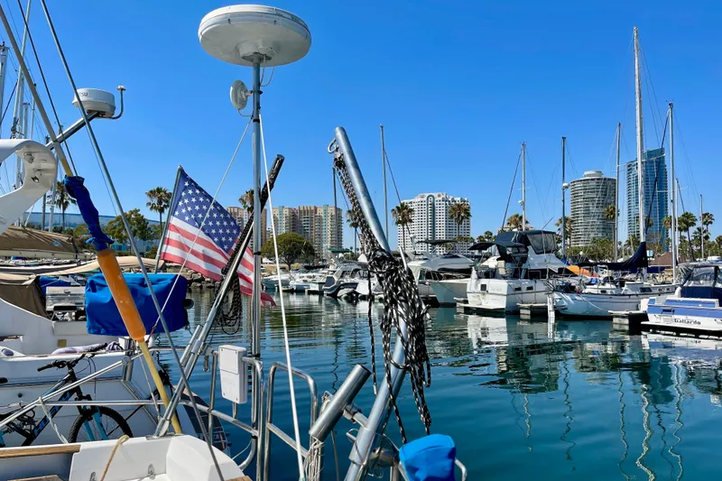 Slide: The Image of Folding Dinghy Davits - 8