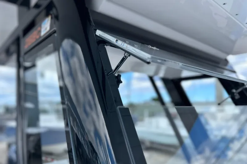 Slide: The Image of Close-up of 2026 Sea Fox 268 Commander boat window detail. - 12