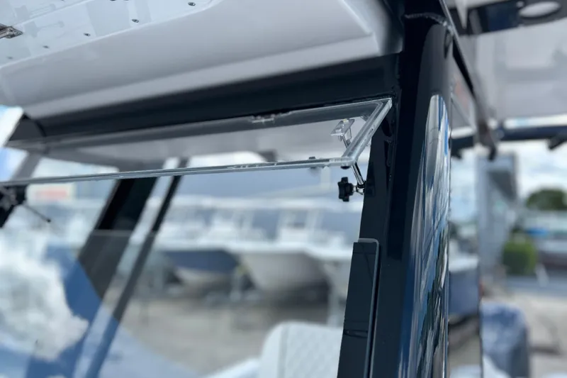 Slide: The Image of Close-up of 2026 Sea Fox 268 Commander boat window detail. - 17