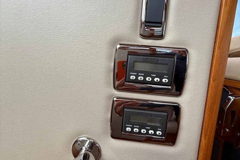 Slide: The Image of Luxurious cabin interior of 2017 Grand Banks 44 Eastbay SX yacht. - 85