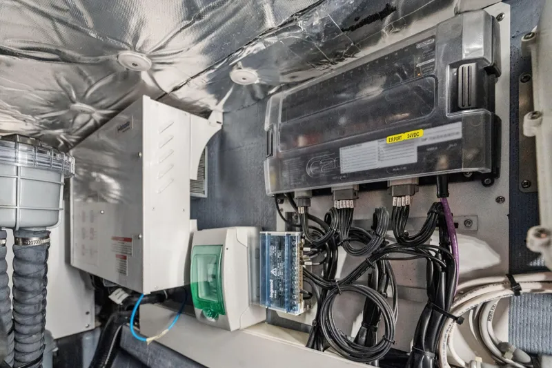 Slide: The Image of Modern kitchen in 2019 Itacatamarans 14.99 yacht with sleek appliances and ocean view. - 73