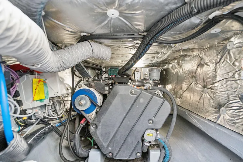 Slide: The Image of Modern interior of 2019 Itacatamarans 14.99 with sleek seating and large windows. - 82