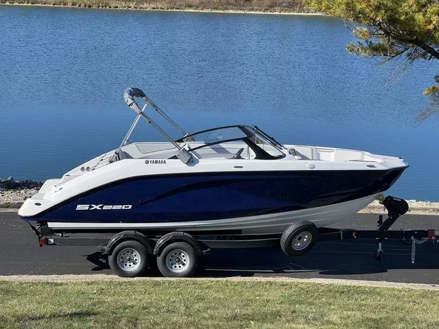Slide: The Image of Yamaha SX220 Only 1 Yacht Blue Left! 2025 - 1