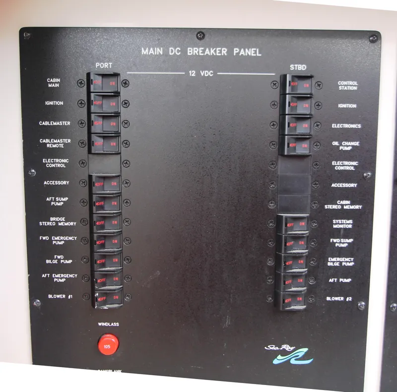 Slide: The Image of DC Panel in Cockpit - 67