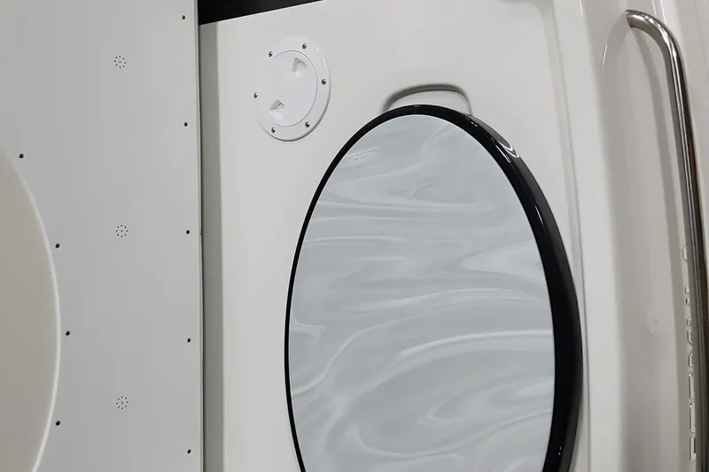 Slide: The Image of Interior detail of 2026 Formula 240 Bowrider boat, featuring sleek design elements. - 10