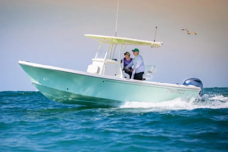 The Image of Manufacturer Provided Image: 2024 Parker 2300 Special Edition boat cruising on the ocean. - 0