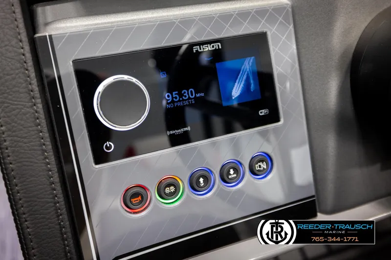 Slide: The Image of Control panel of 2026 Avalon CAT CRBW with digital display and buttons. - 35