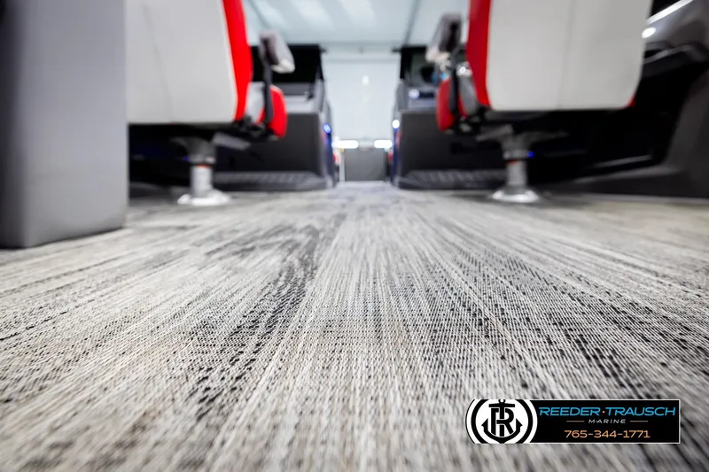 Slide: The Image of Carpeted interior of 2026 Avalon CAT CRBW with modern seating and sleek design. - 52