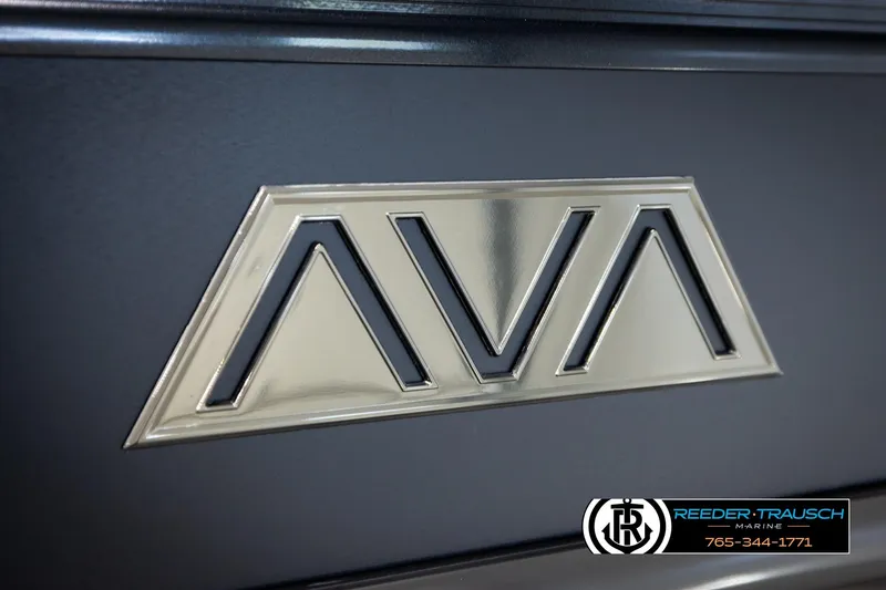 Slide: The Image of Silver Avalon logo on a dark surface, featuring the 2026 CAT CRBW model. - 57