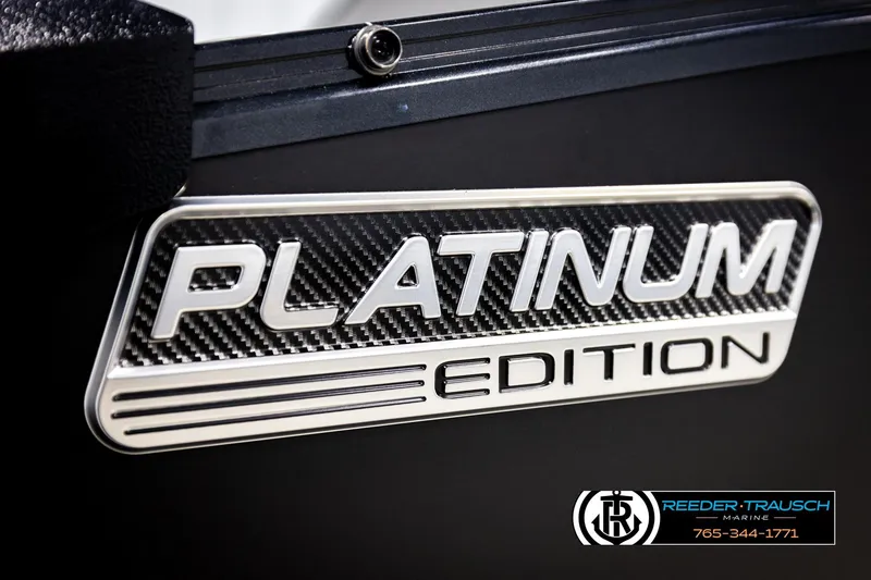 Slide: The Image of 2026 Avalon CAT CRBW Platinum Edition badge with carbon fiber design. - 59