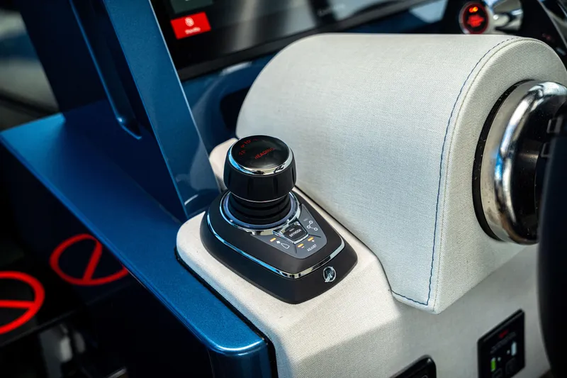 Slide: The Image of 2025 Dutch American DA 53 control panel with joystick and modern dashboard design. - 33