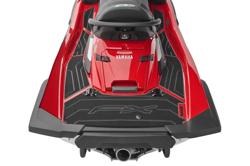 Slide: The Image of Manufacturer Provided Image: 2026 Yamaha WaveRunner FX Cruiser HO with rear storage rack and cooler. - 13