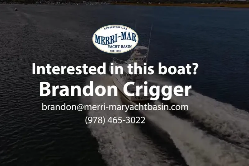 Slide: The Image of 2001 Cabo 31 Express boat on water, contact Merri-Mar Yacht Basin for details. - 26