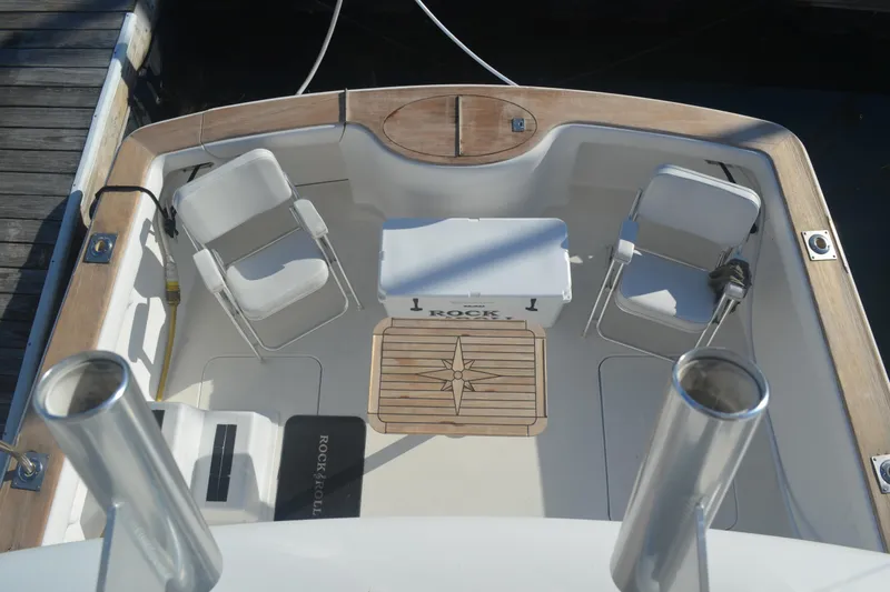 Slide: The Image of Cockpit view from helm - 14