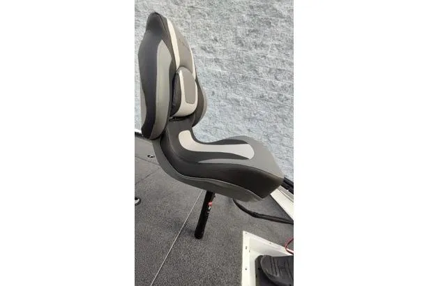Slide: The Image of 2026 Lowe Stinger 175C boat seat with ergonomic design and modern upholstery. - 7