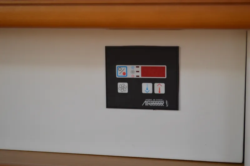 Slide: The Image of Control panel on 2008 Jeanneau Sun Odyssey 45 DS yacht interior. - 84