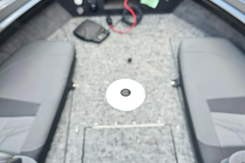 Slide: The Image of 2026 Tracker Targa V-19 Combo boat with Minn Kota PowerDrive trolling motor. - 7