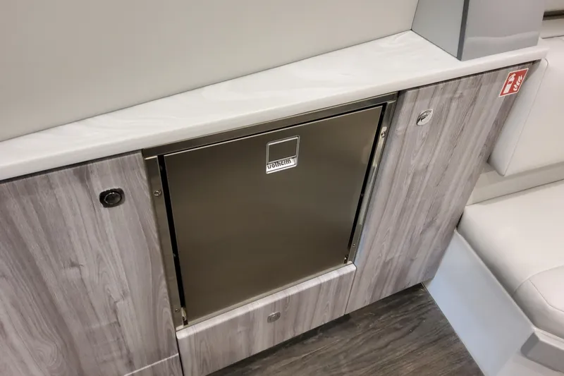 Slide: The Image of Interior of 2026 Formula 400 Super Sport Crossover with sleek cabinetry and modern design. - 111