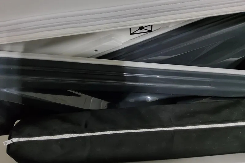 Slide: The Image of Close-up of 2026 Formula 400 Super Sport Crossover boat components, featuring sleek design elements. - 50