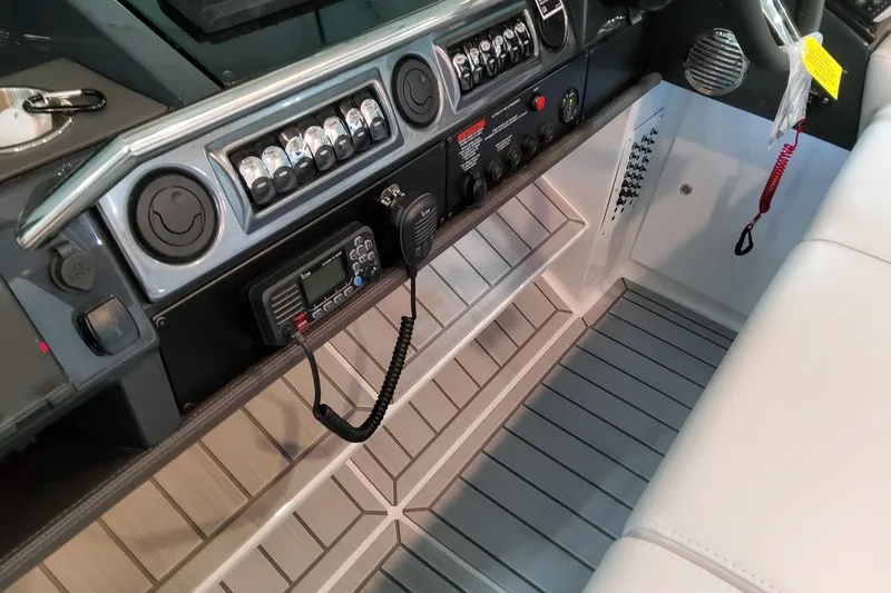 Slide: The Image of 2026 Formula 400 Super Sport Crossover dashboard with modern controls and sleek design. - 66