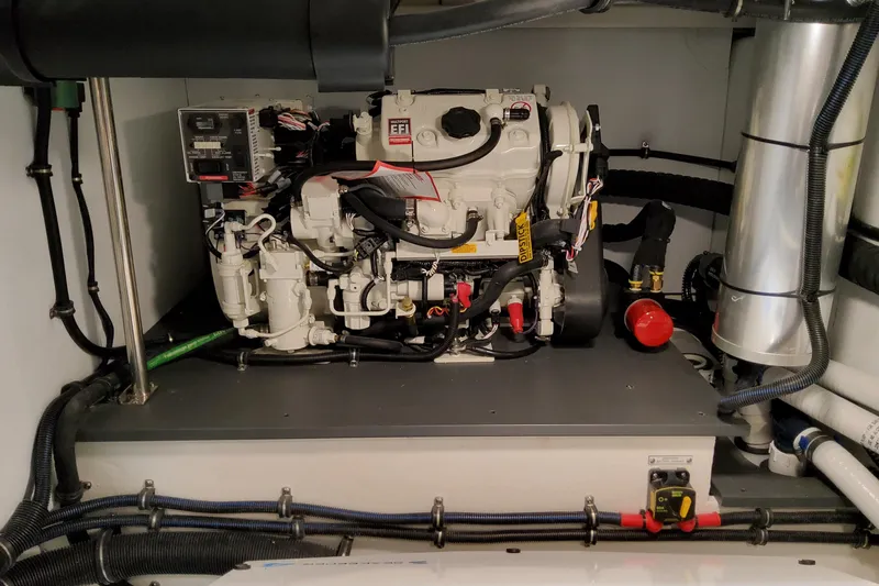 Slide: The Image of Engine room of 2026 Formula 400 Super Sport Crossover, showcasing advanced mechanical components. - 90