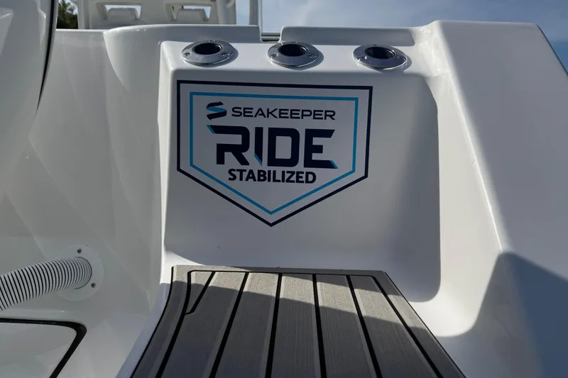 Slide: The Image of 2026 Tidewater 282 CC Adventure with Seakeeper Ride Stabilized feature. - 10