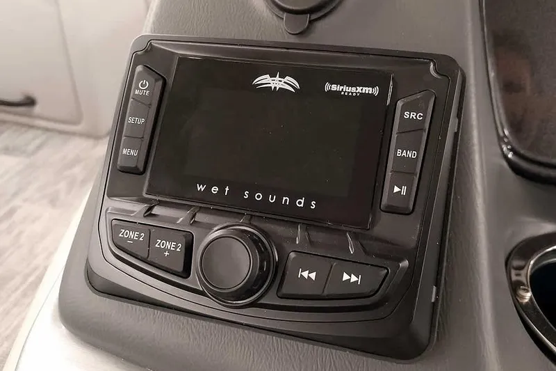 Slide: The Image of 2025 Ranger Reata 220C audio system with Wet Sounds SiriusXM-ready interface. - 15