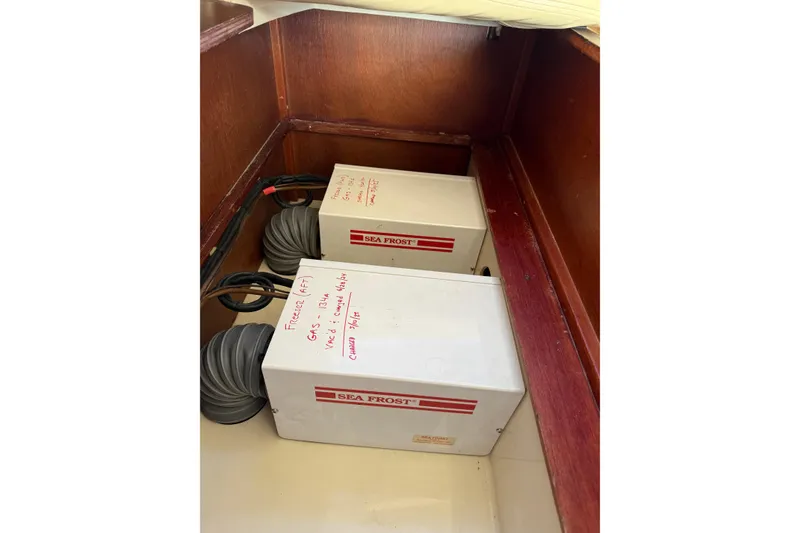 Slide: The Image of Sea Frost refrigeration units in 2012 Leopard 47 PC Owners' Version yacht. - 44
