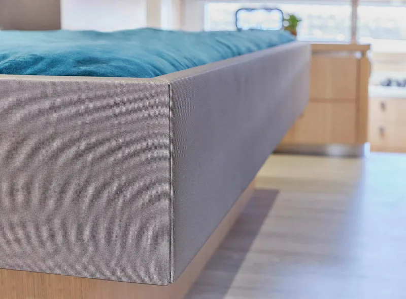 Slide: The Image of Luxurious bathroom on Privilege Signature 510 yacht, year 2025. - 36