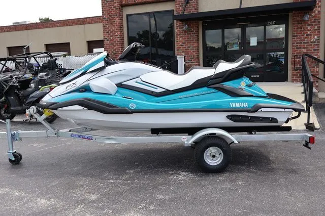 Slide: The Image of Yamaha FX CRUISER HO W/AUDIO-LAGOON BLUE/WHITE 2026 - 3