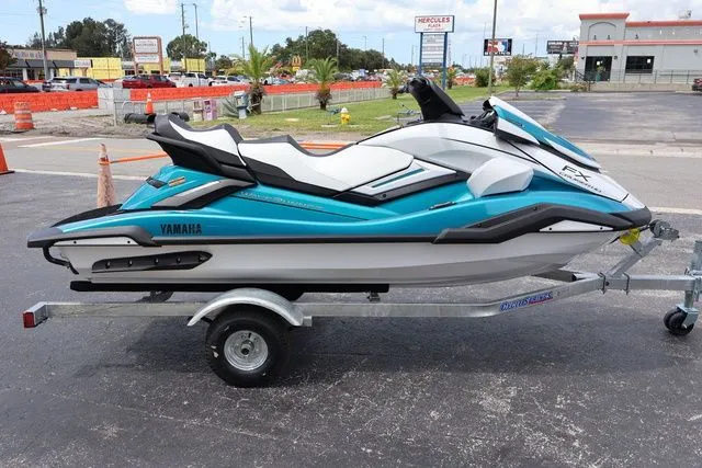 Slide: The Image of Yamaha FX CRUISER HO W/AUDIO-LAGOON BLUE/WHITE 2026 - 7