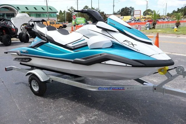 Slide: The Image of Yamaha FX CRUISER HO W/AUDIO-LAGOON BLUE/WHITE 2026 - 8