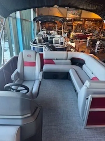 Slide: The Image of Sun Tracker Party Barge 20 DLX 2026 - 12