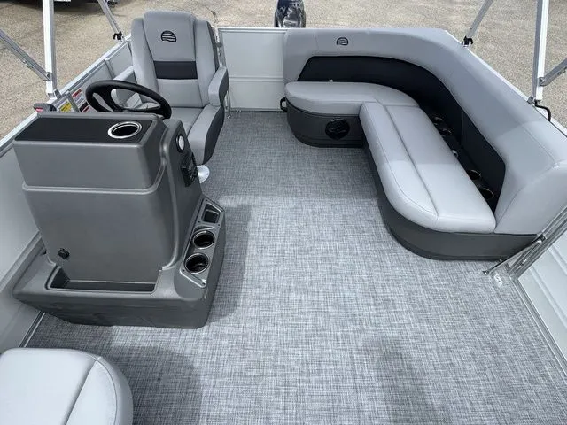 Slide: The Image of Sun Tracker Party Barge 16 DLX 2026 - 11