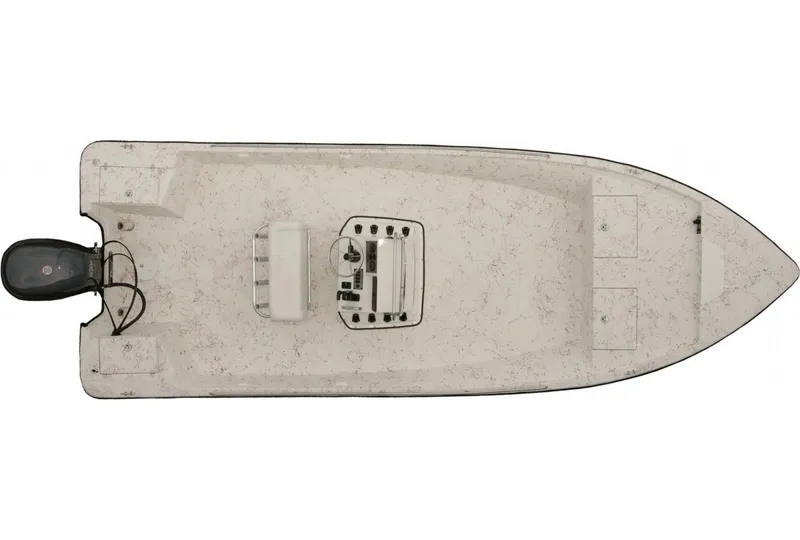 Slide: The Image of Manufacturer Provided Image: Top view of a 2015 Blazer Bay 2400 boat with a central console. - 10