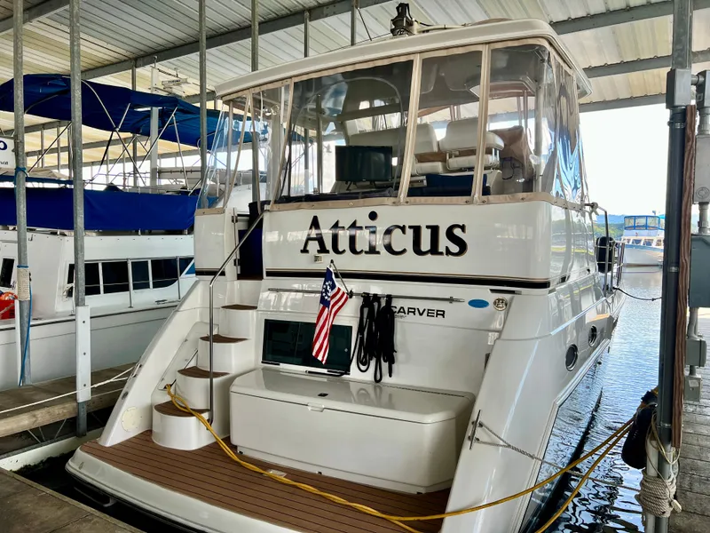 Slide: The Image of Carver 356 Motor Yacht 2000 - 21