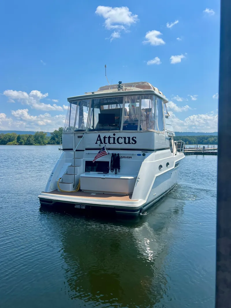 Slide: The Image of Carver 356 Motor Yacht 2000 - 3