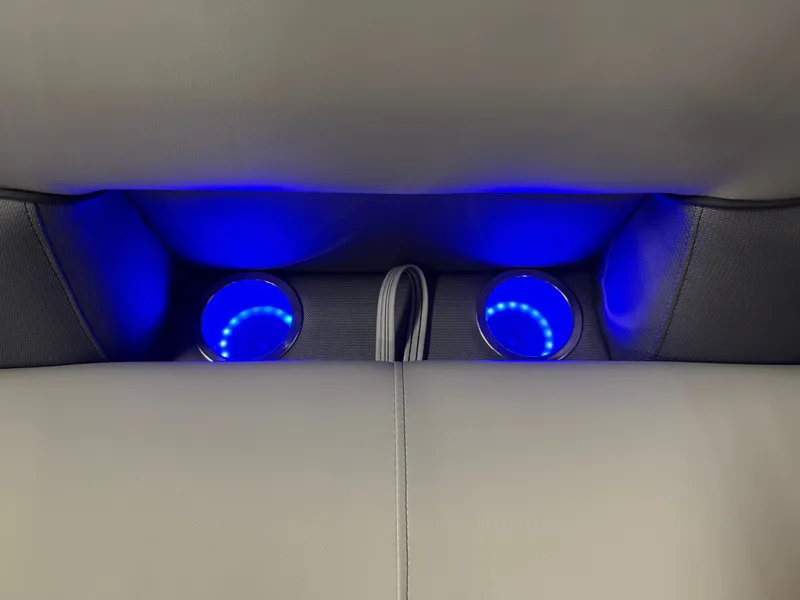 Slide: The Image of Bentley Pontoons Legacy 223 Navigator DL Quad Lounge Tritoon & Honda 4-Stroke EFI 2026 - 27