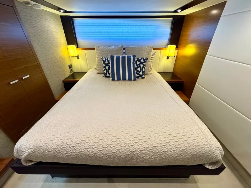Slide: The Image of Master StateRoom - King Bed w/ Storage Below - 3