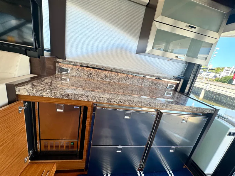 Slide: The Image of Galley - Ice Maker, Drawer - Upper Refrigerators & Lower Freezers - 55
