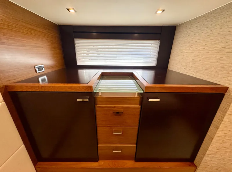 Slide: The Image of Master StateRoom - Shelves & Drawer Storage - 70