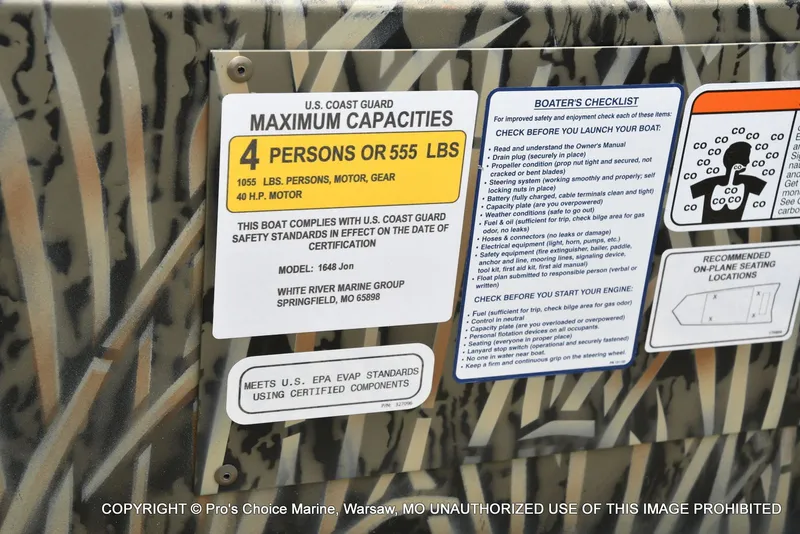 Slide: The Image of Tracker Grizzly 1648 SC Jon w/25HP Mercury 2026 - 11